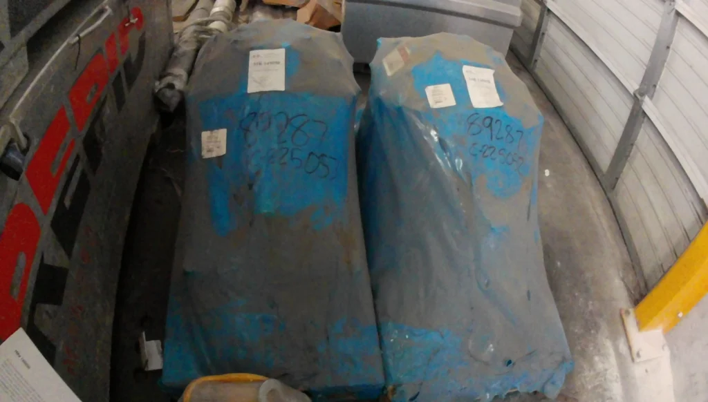 New Ariel compressor cylinder for JGJ frame, SN C225053.