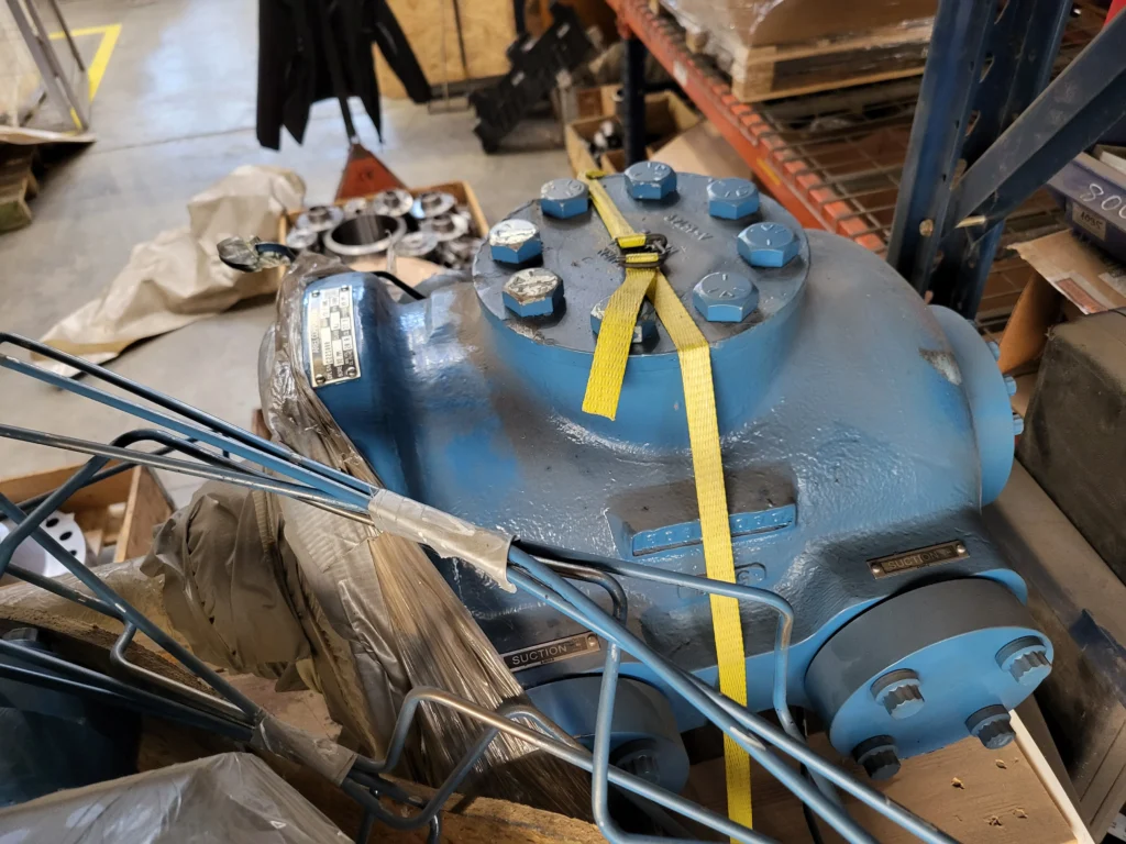 New Ariel compressor cylinder for JGJ frame, SN C225080.