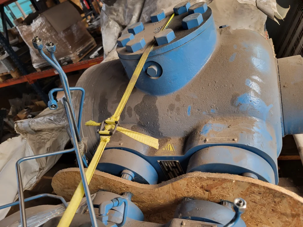 New Ariel compressor cylinder for JGJ frame, SN C225112.