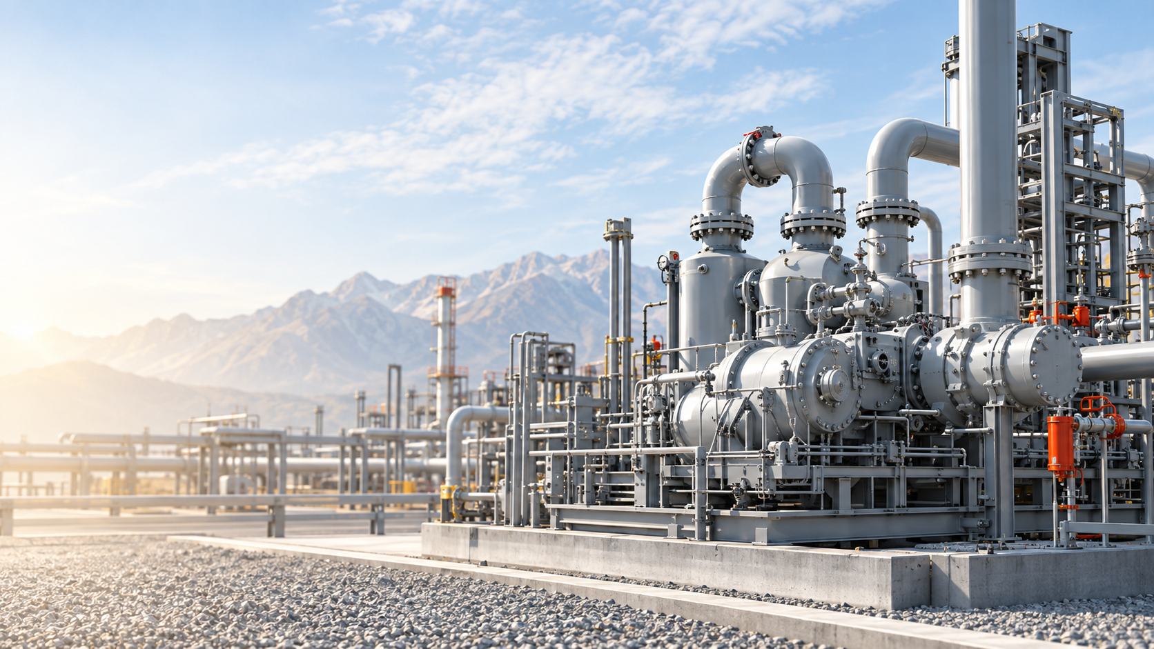 Natural gas compressor parts